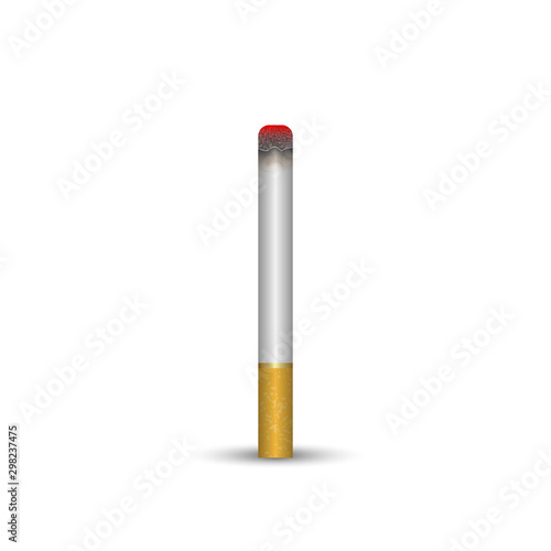 Realistic 3d Cigarette. Vector illustration