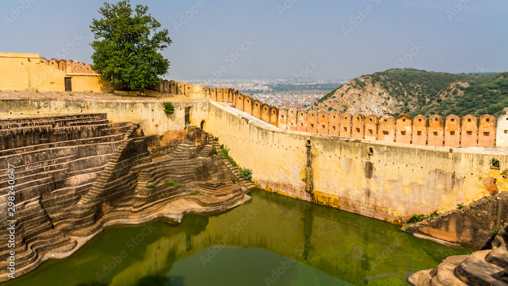 Old Nahargarh Fort in Jaipur, Rajasthan, India