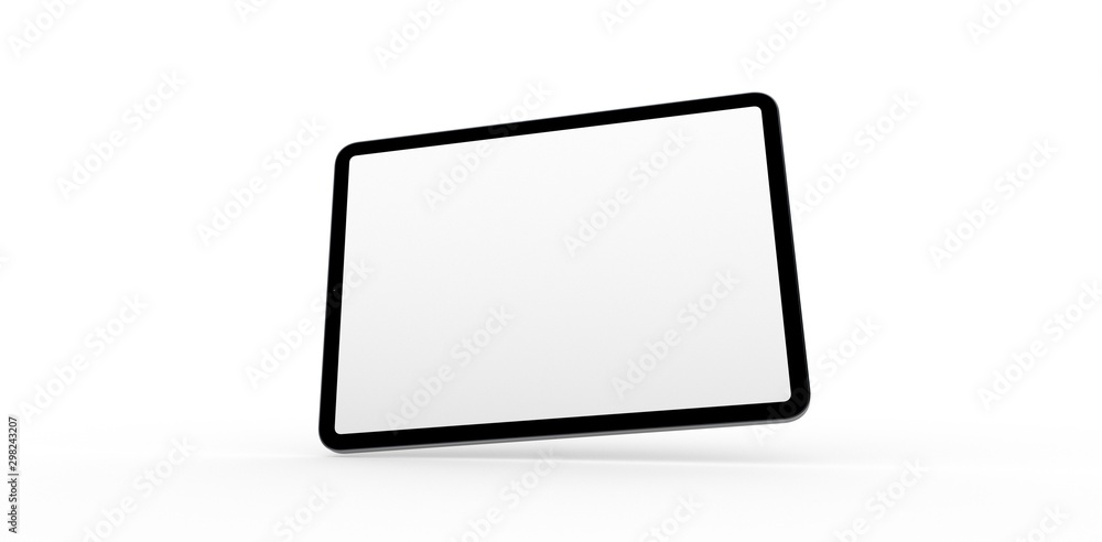 computer device mobile isolated background 3d