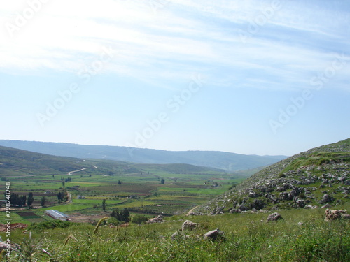 Beautiful landscapes in South Lebanon Middle east