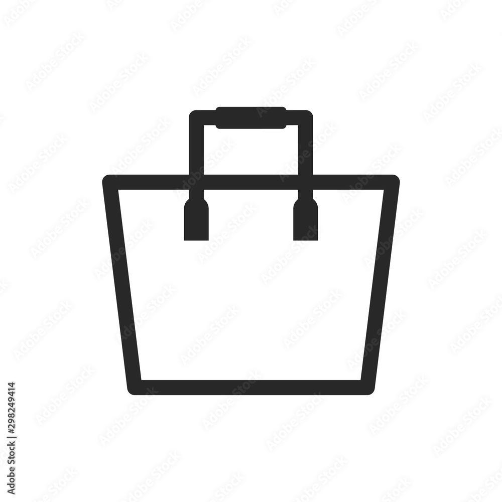 Shopping Bag icon vector symbol illustration EPS 10