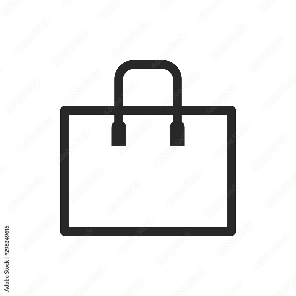 Shopping Bag icon vector symbol illustration EPS 10 Shopping Bag icon vector symbol illustration EPS 10