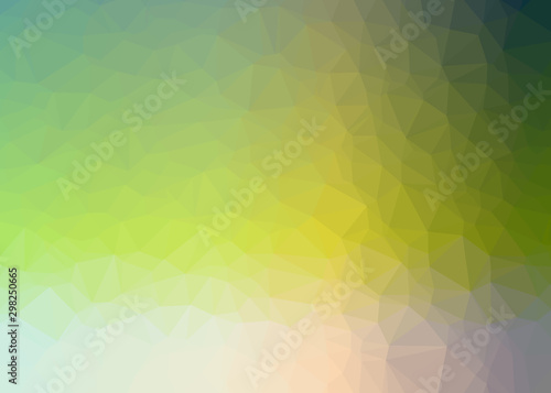 Spring Morning theme abstract background triangles trianglify colorful beautiful simple pattern design wallpaper illustration texture photo