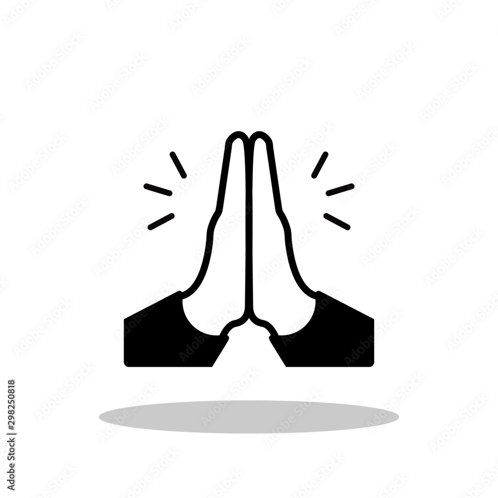 Obraz premium Shopping icon in flat style. Shopping symbol for your web site design, logo, app, UI Vector EPS 10.