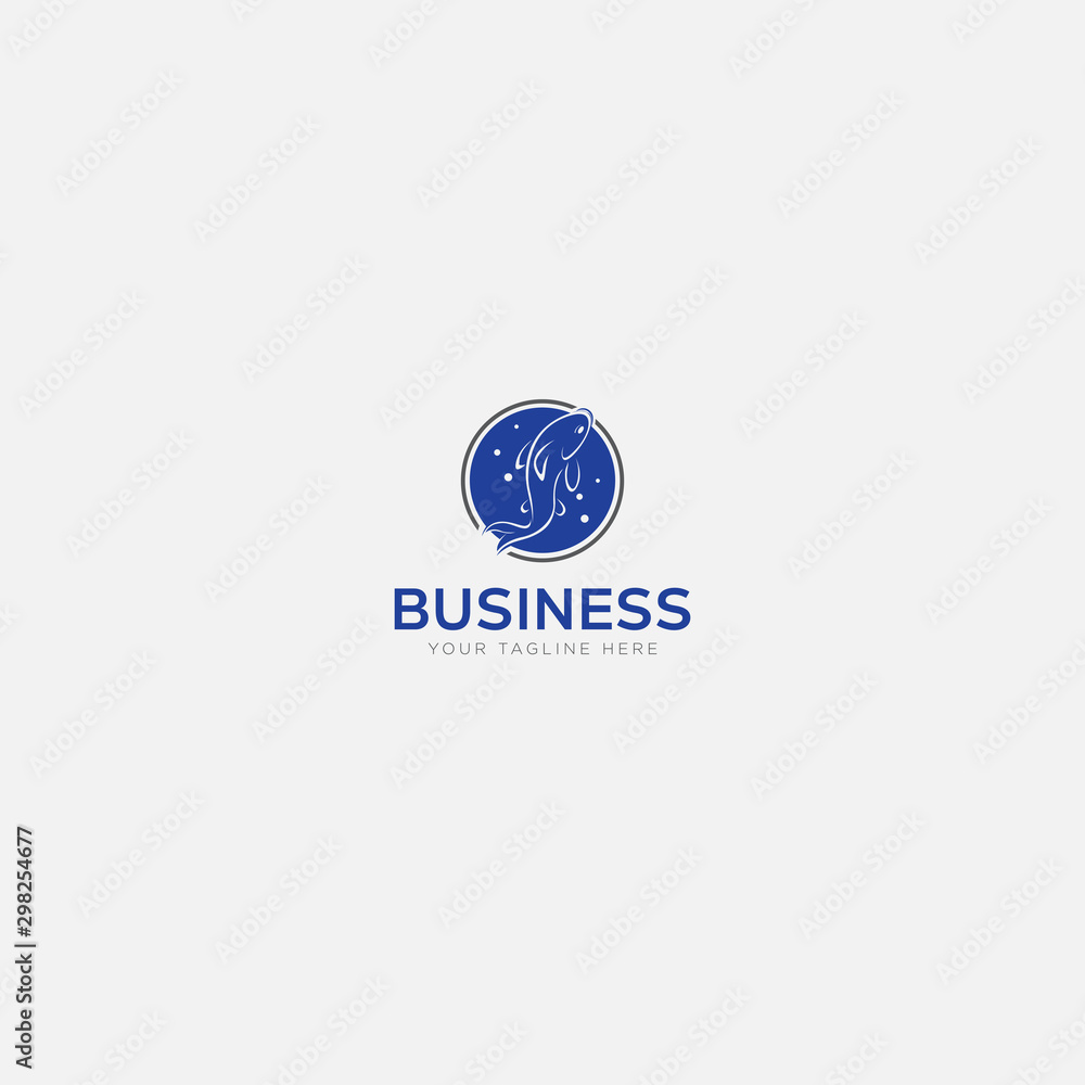 purple fish line for business logo silhouette fish purple fish line for business logo silhouette fish