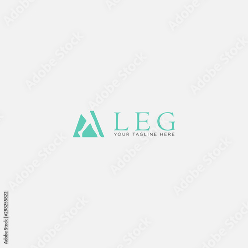 leg socks logo designs modern logo