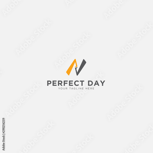 Perfect Day logo with letter P and D logo © Saferizen