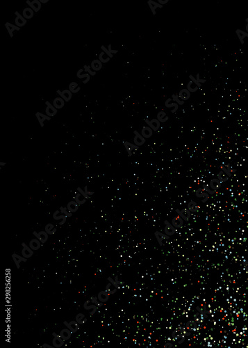 Colorful Universe Distribution Computational Generative Art background illustration