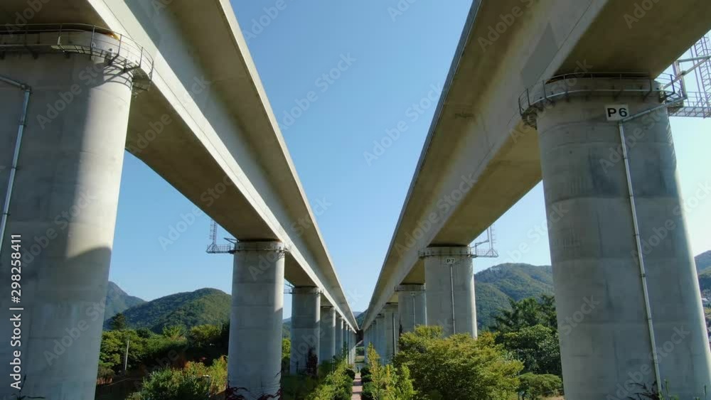 two bridges that appear to be perspective. two bridges that appear to be perspective.