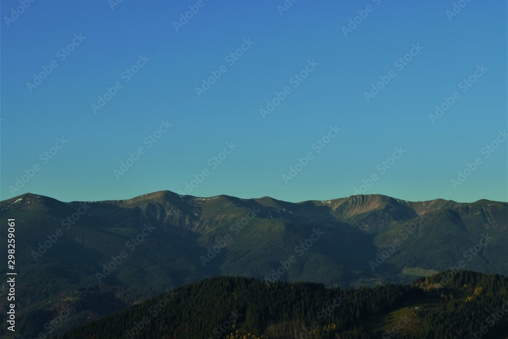 mountain range view mountain range view