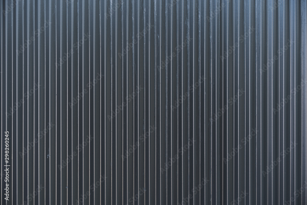 Dark grey colourbond sheet metal fencing background texture Dark grey colourbond sheet metal fencing background texture