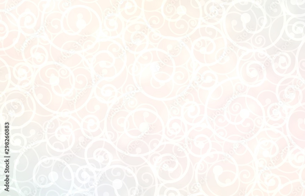 Curls plexus transparent subtle background. Loops pastel light blurred pattern. Curls plexus transparent subtle background. Loops pastel light blurred pattern.