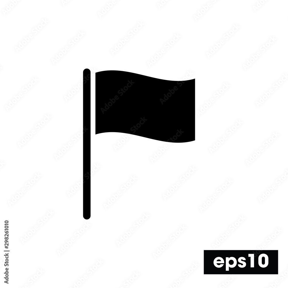 Flat flag icon, Simple Flag sign, Flag symbol Vector illustration for graphic design, Web, UI, mobile app Flat flag icon, Simple Flag sign, Flag symbol Vector illustration for graphic design, Web, UI, mobile app