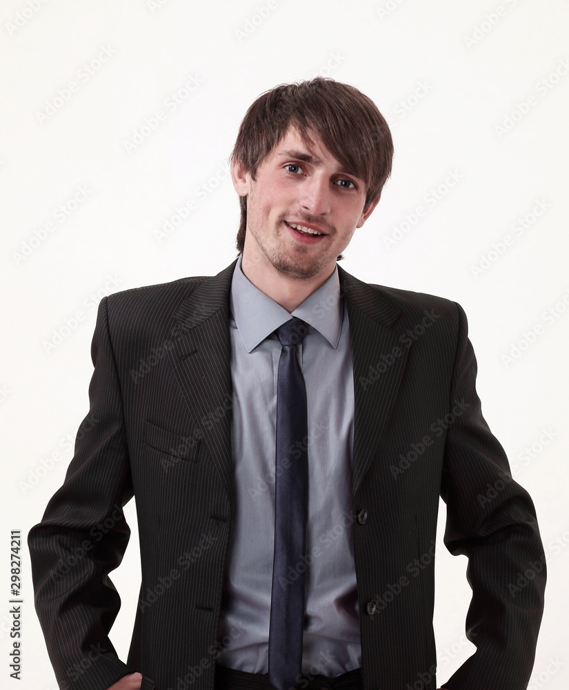 portrait of a young businessman portrait of a young businessman