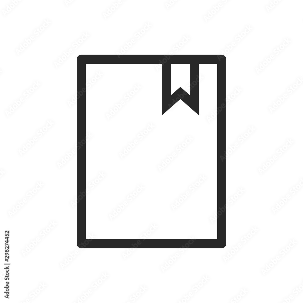 Book icon vector isolated symbol illustration EPS 10 Book icon vector isolated symbol illustration EPS 10