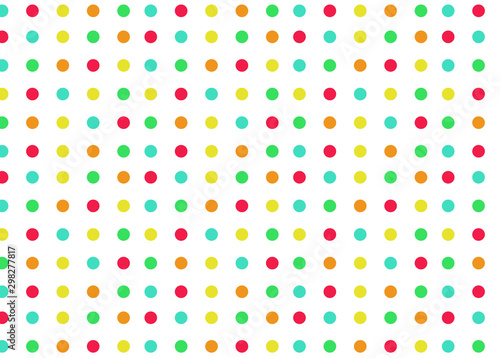 Pattern multicolor dot abstract seamless vector