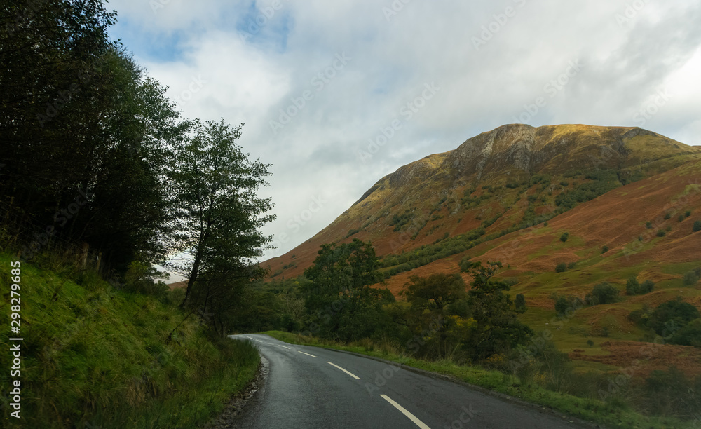 Fototapeta premium Road to Nevis