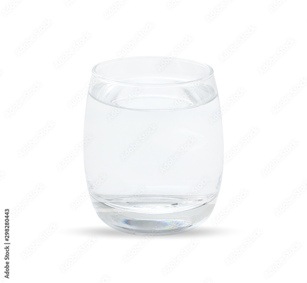 clean water isolated on white background clean water isolated on white background