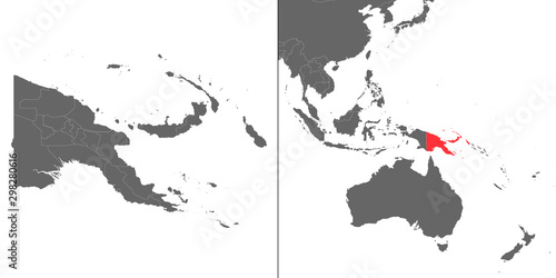 Map with location