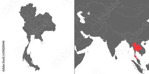 Map with location