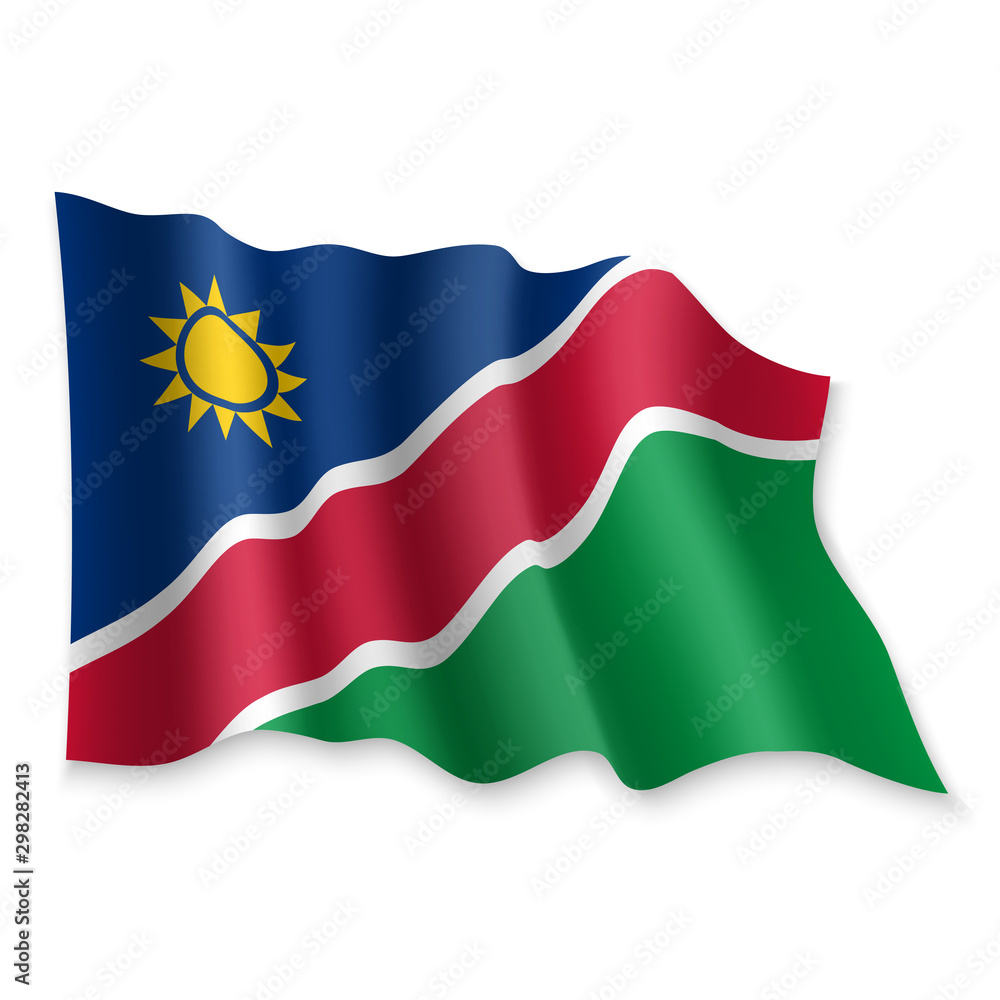 3D Waving Flag. Vector illustration 3D Waving Flag. Vector illustration
