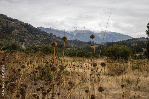 Inspiradores paisajes de la region Ancash del Peru photo