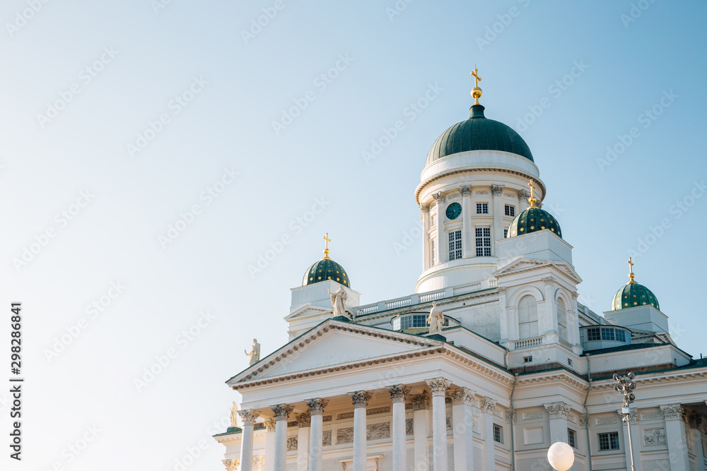 Helsinki cathedral in Helsinki, Finland