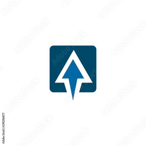 Free Download Upload icon logo design vector template - GFXLoad