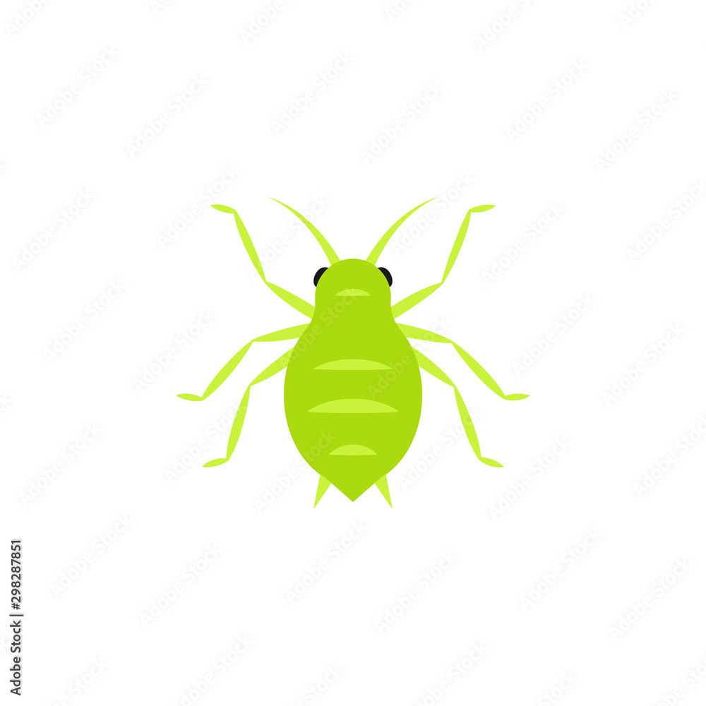 Aphid icon . Clipart image isolated on white background Aphid icon . Clipart image isolated on white background