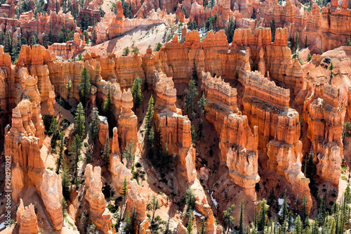 Rock Formations in Bryce