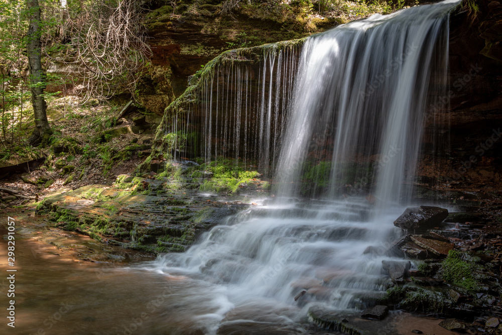 Lost Creek Falls near Cornucopia Wisconsin Lost Creek Falls near Cornucopia Wisconsin