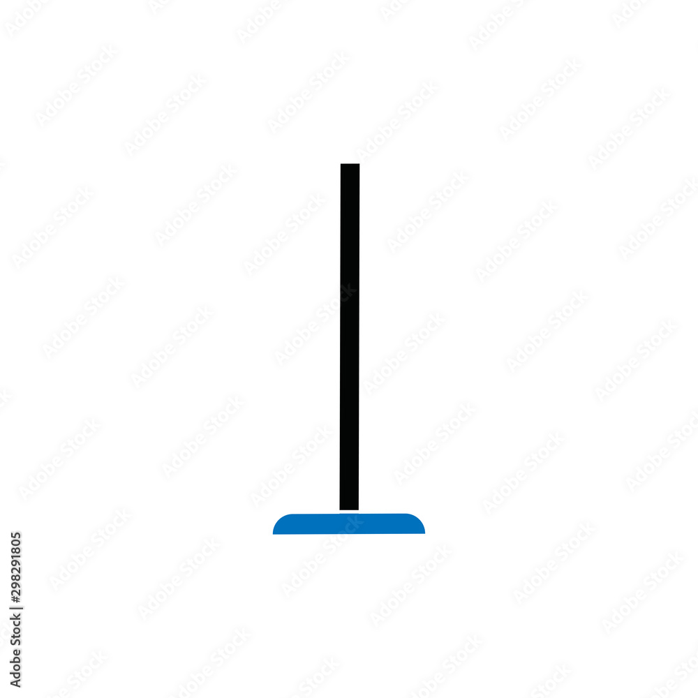 Mop icon. Cleaning symbol. Cleaning equipment sign Mop icon. Cleaning symbol. Cleaning equipment sign