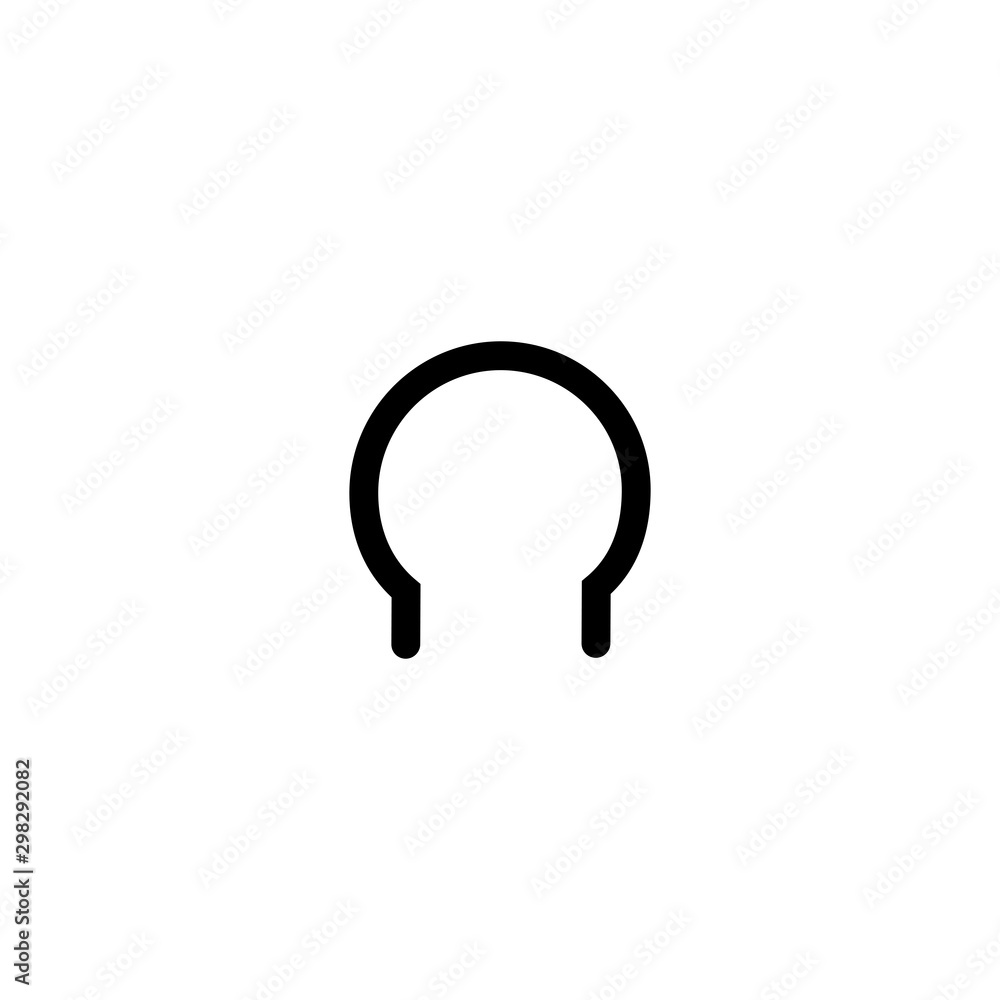 Tunnel icon. Subway sign. Train road symbol Tunnel icon. Subway sign. Train road symbol