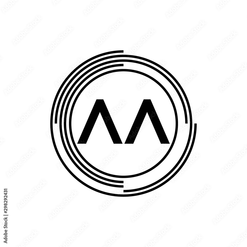Initial Letter Logo AA Template Vector Design Initial Letter Logo AA Template Vector Design