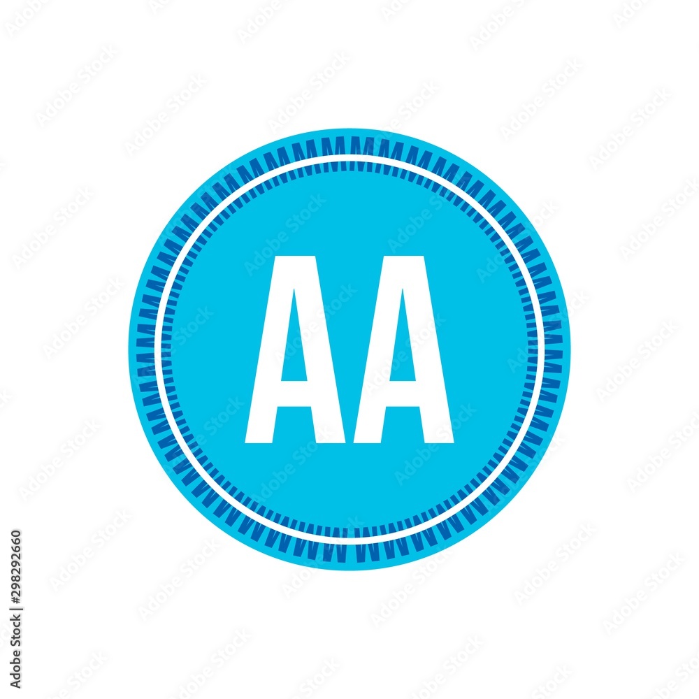 Initial Letter Logo AA Template Vector Design Initial Letter Logo AA Template Vector Design