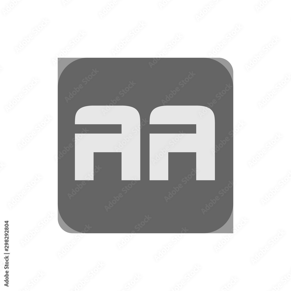 Initial Letter Logo AA Template Vector Design Initial Letter Logo AA Template Vector Design
