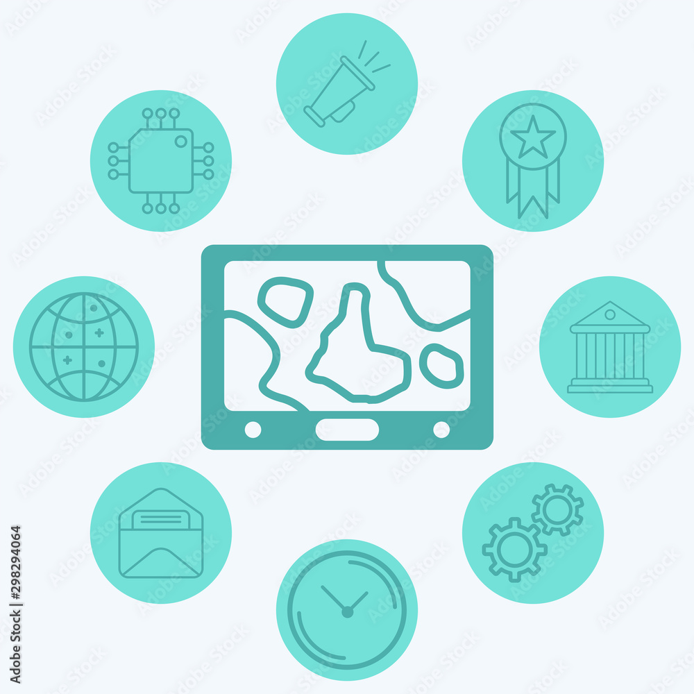 Navigation vector icon sign symbol Navigation vector icon sign symbol