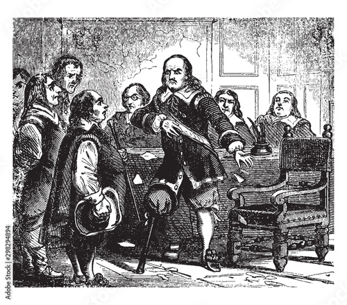 Peter Stuyvesant,vintage illustration