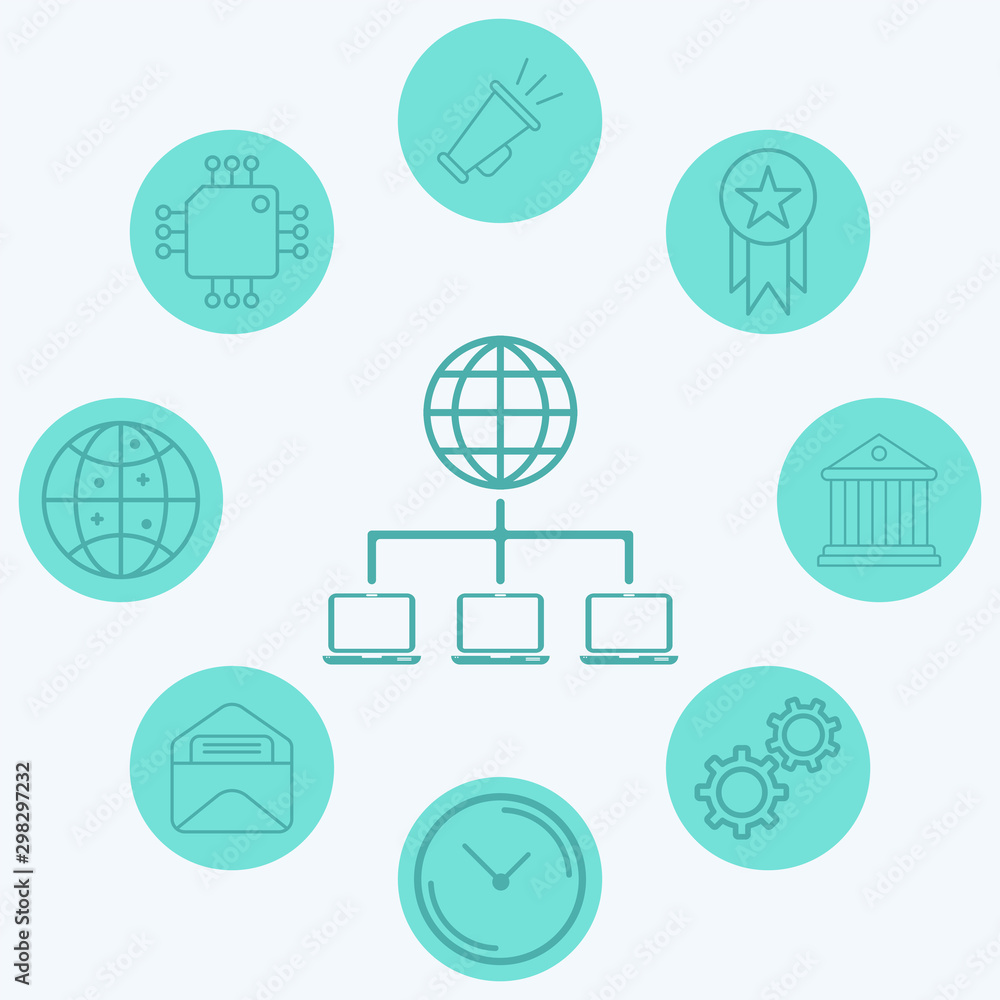 Network vector icon sign symbol Network vector icon sign symbol