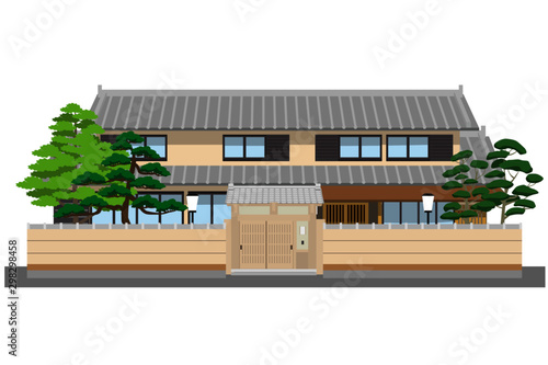塀付日本家屋21