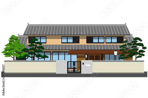 塀付日本家屋24