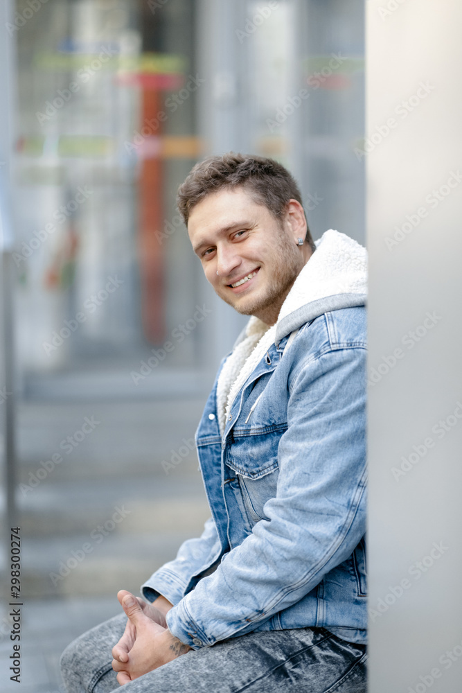 the happiness man looking at the happiness man looking at