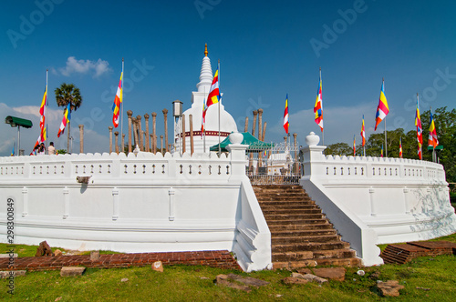 Thuparama Dagoba in Anuradhapura, UNESCO World Heritage Site, North Central Province, Sri Lanka, Asia. photo