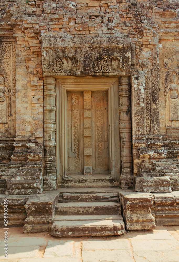 Angkor Wat Temple in Cambodia near Siem Reap city in Asia