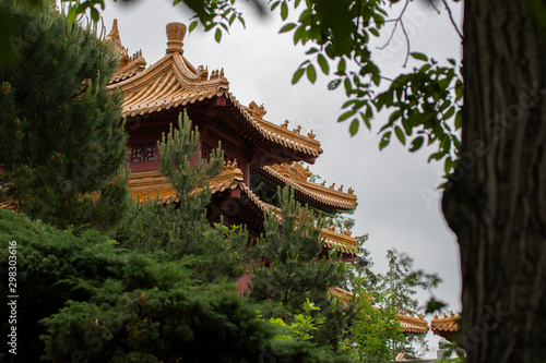 Chineese temple, pairi daiza