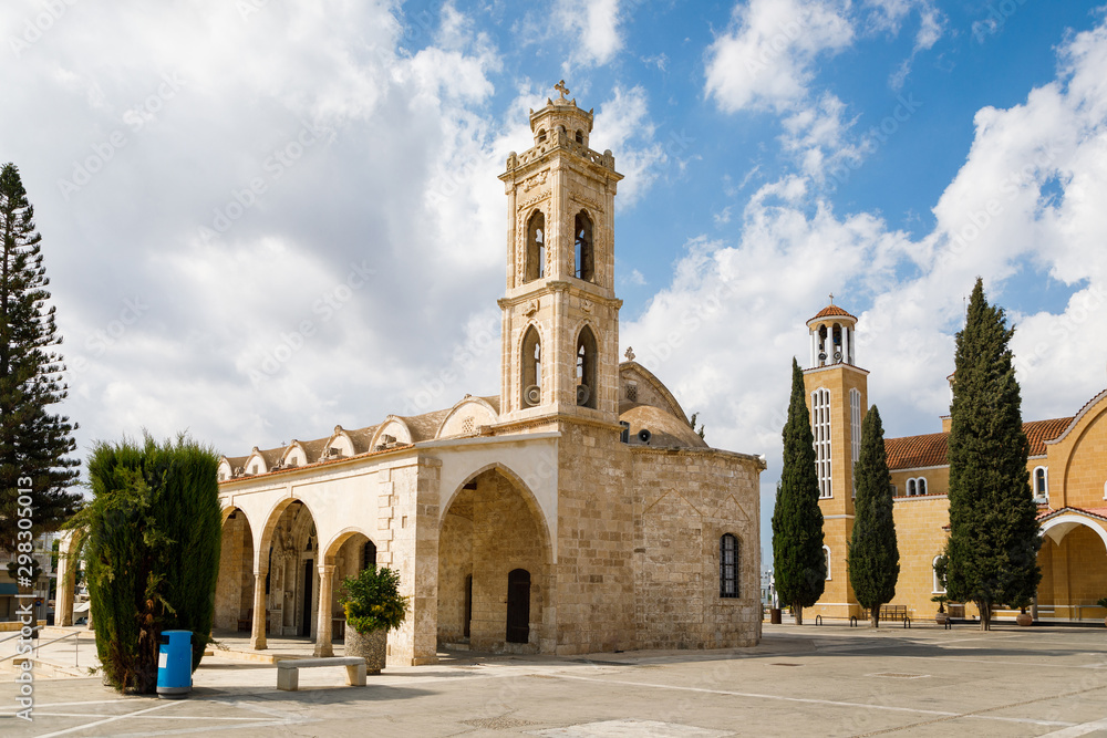 The old church of Saint George in the main ssquare of Paralimni