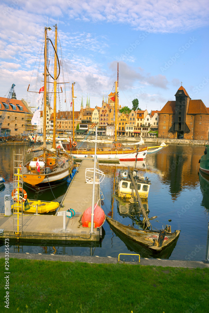 Polish Gdansk Embankment