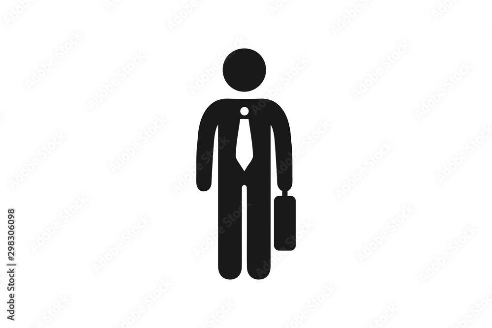 business man icon, officer icon business man icon, officer icon
