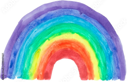 Watercolor Rainbow