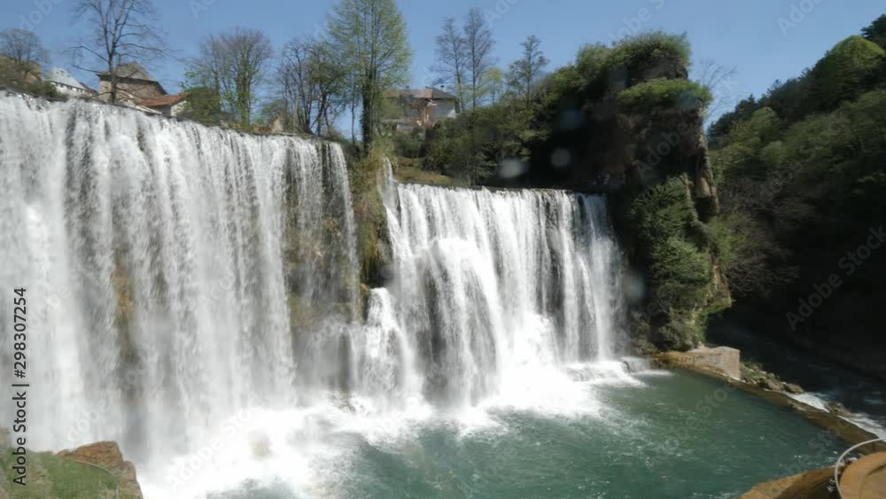 Jajce waterfalls in Bosnia and Herzegovina Jajce waterfalls in Bosnia and Herzegovina